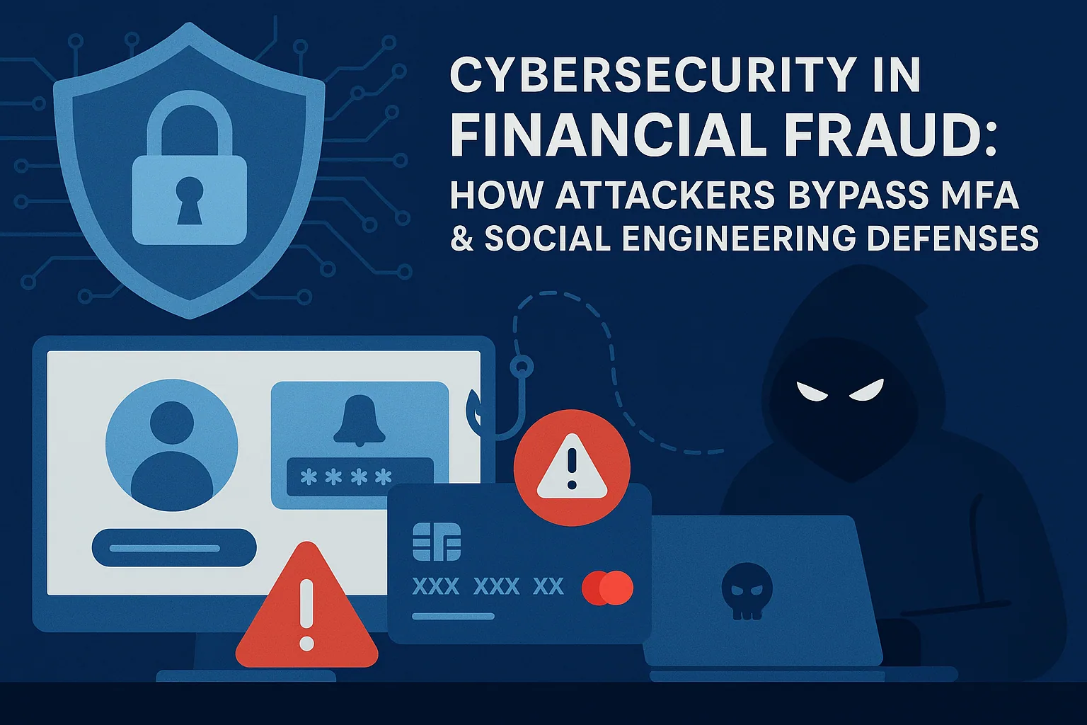 Cybersecurity in Financial Fraud: How Attackers Bypass MFA & Social Engineering Defenses