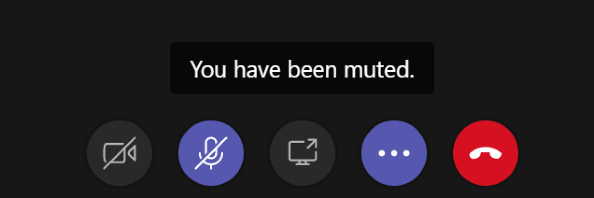 When mute is really not MUTED?